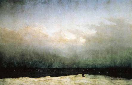 Caspar Friederich_Monaco in riva al mare  1808-1810