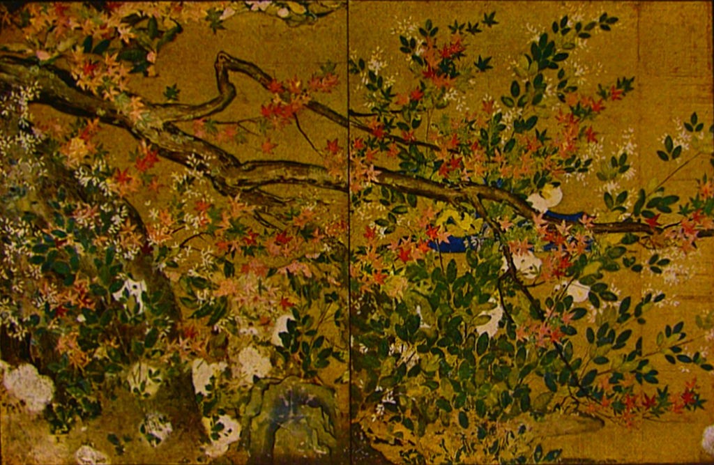 Acero, Chishaku-in 1593 Hasegawa Tōhaku (1539-1610)